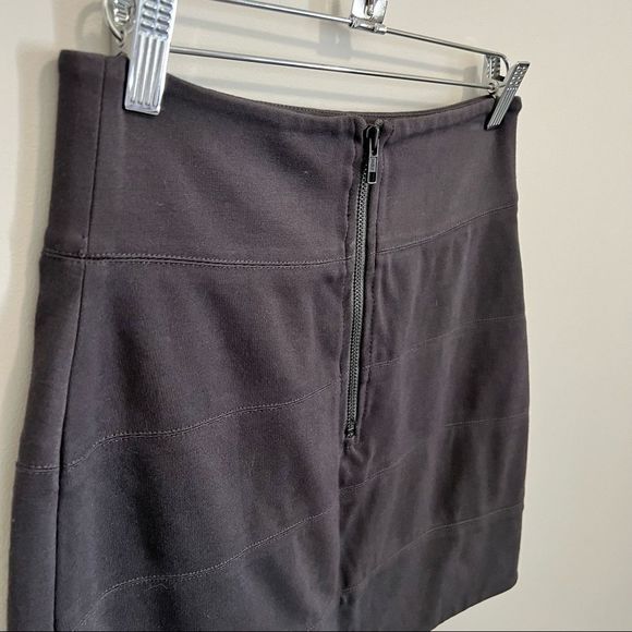 Aritzia Talula Gina Mini Skirt  Dark Gray - Picture 8 of 14